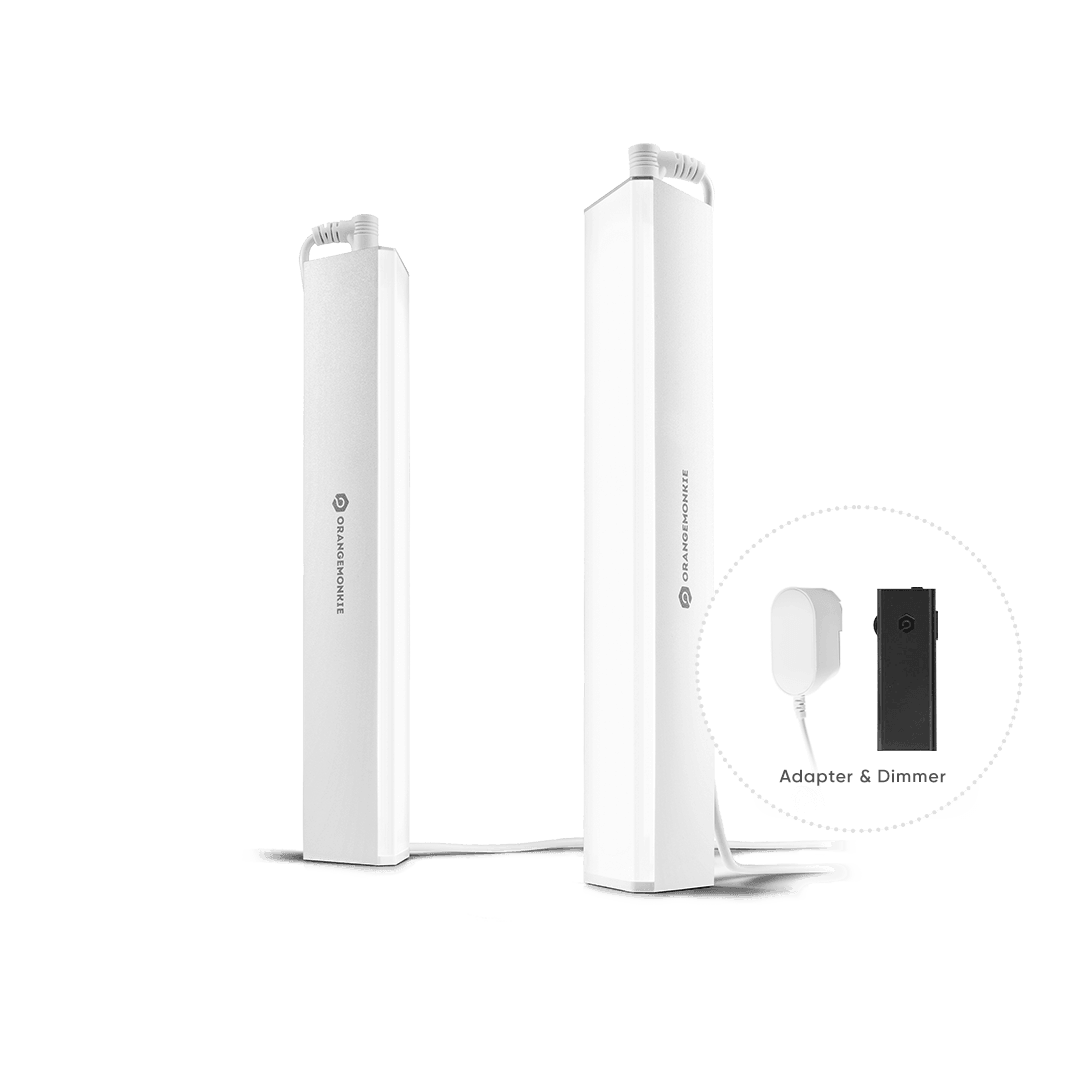 Halo Bars Kit (Adapter & Dimmer Included) - ORANGEMONKIE
