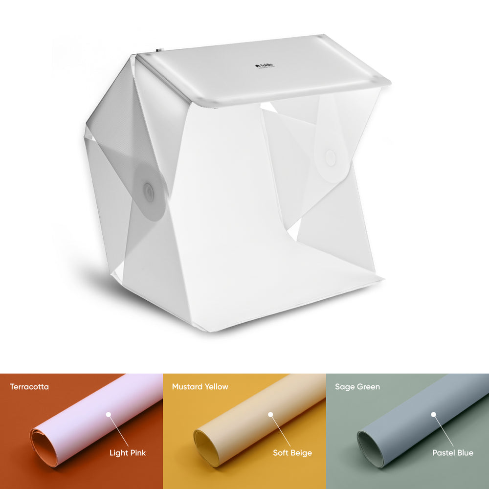 Foldio3 - 6 Color Backdrops Set