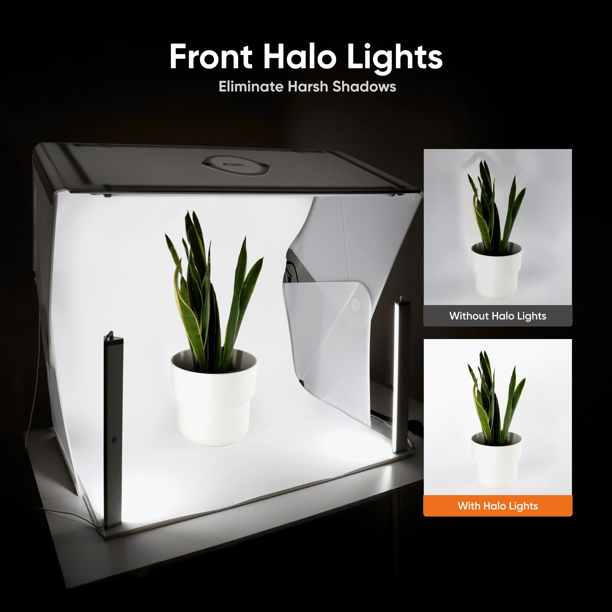 Foldio4 – 39” Portable Photo Studio Box | 120W Lighting, No Shadows
