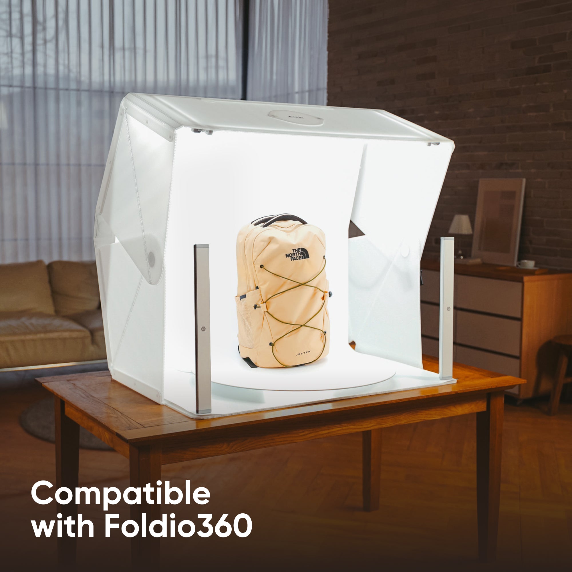 Foldio4 – 39” Portable Photo Studio Box | 120W Lighting, No Shadows
