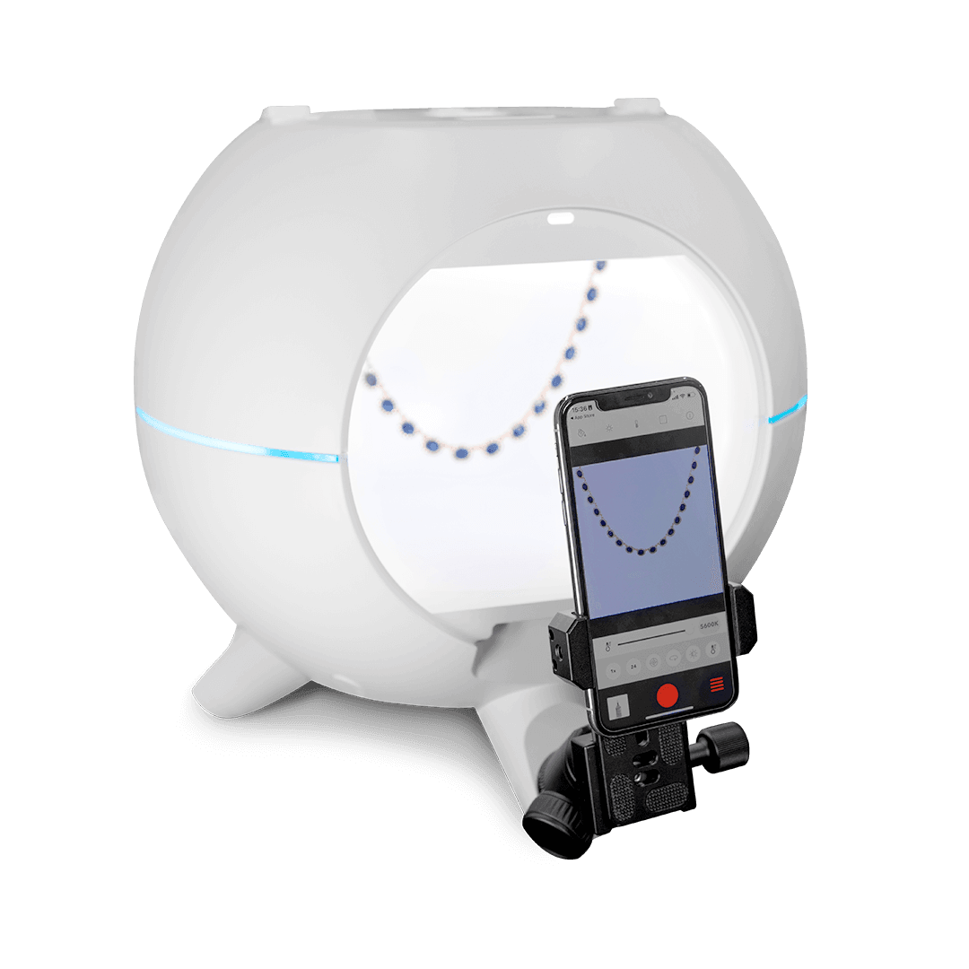 Phone Mount Kit - Foldio360 Smart Dome - ORANGEMONKIE